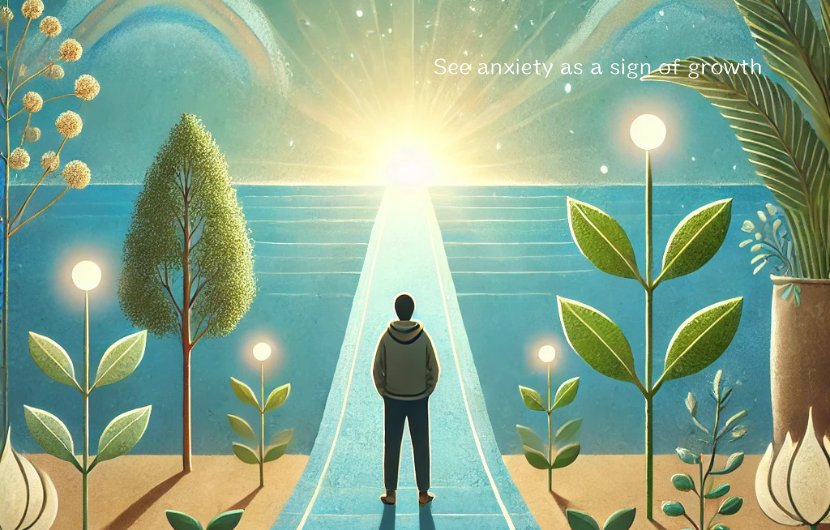 不安を成長の証と捉える