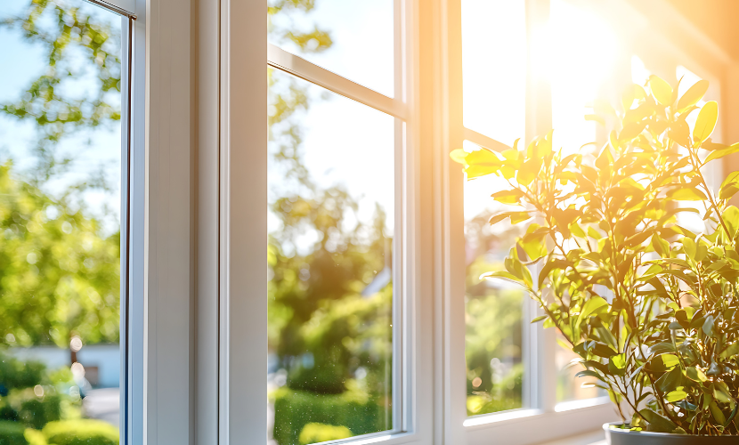 日常の静かな時間をイメージする明るい窓際のイメージ画像