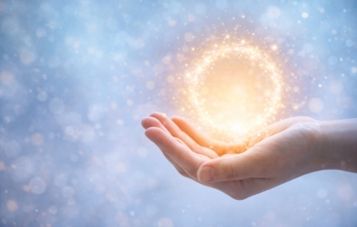 直感や違和感というサインに気づくイメージ