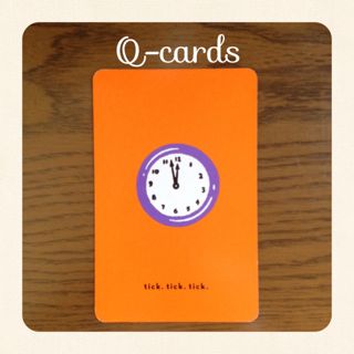 Qカード・ tick-tick-tick